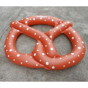 Funny Beautiful PVC or TPU Inflatable Pretzels Pool Float